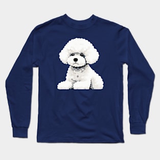 Bichon Frise dog Long Sleeve T-Shirt